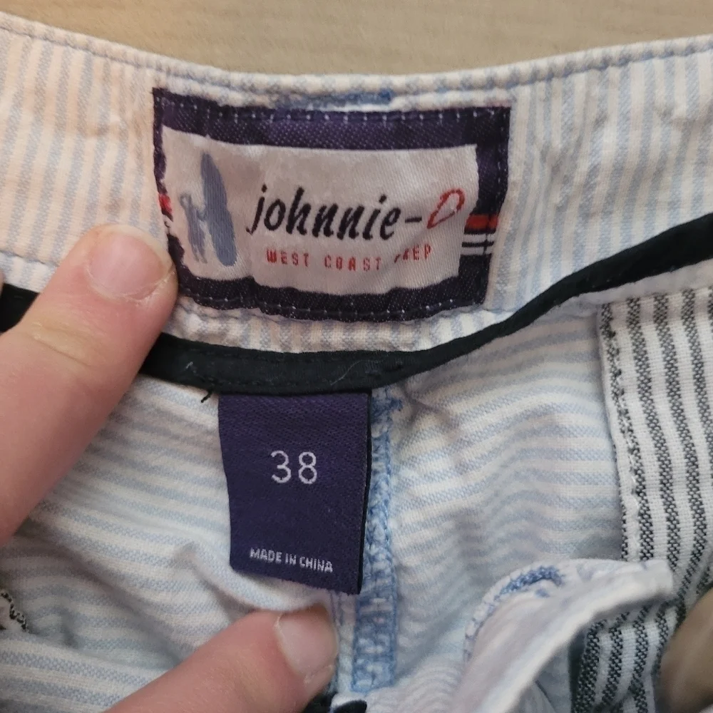 Johnnie-O Striped Shorts